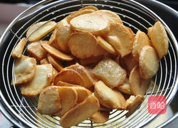 芝麻蒜酥片的做法图解3