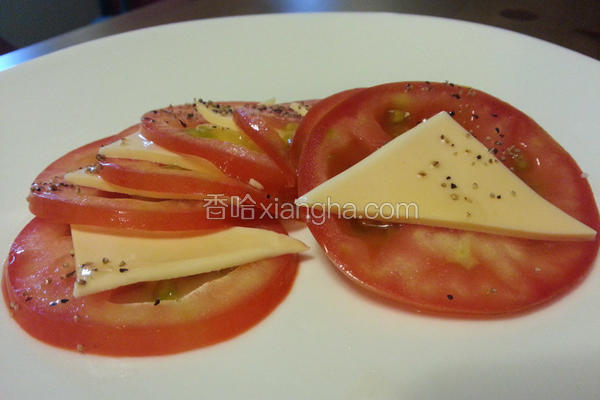 超番茄起司沙拉