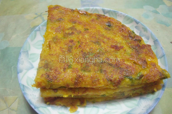 香芹南瓜煎饼