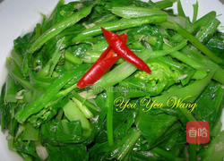 清炒芥蓝菜的做法图解6