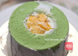 芒果班兰忌廉蛋糕的做法图解5