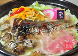 年菜砂锅鱼头火锅的做法图解6