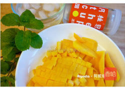 芒果清酒冻的做法图解1