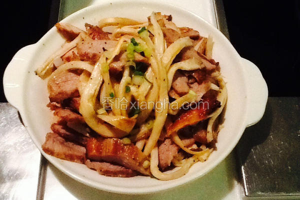 之杏鲍菇烤肉