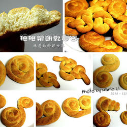 欢乐卷卷饼干面包的做法[图]