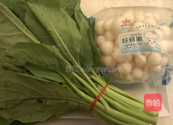 菇菇拌芥蓝菜的做法图解1