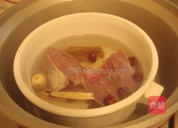 人参炖猪心的做法图解4