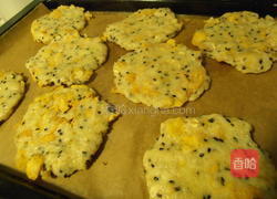 芝麻麦片硬饼干的做法图解11