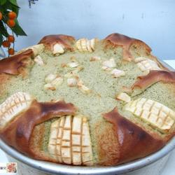 抹茶苹果戚风蛋糕的做法[图]