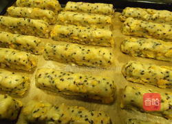 芝麻麦片硬饼干的做法图解8
