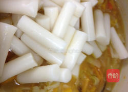 LC南瓜炒年糕的做法图解2