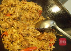 榨菜肉丝板条的做法图解7