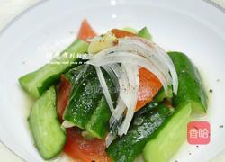 凉拌茄丁小黄瓜的做法图解5