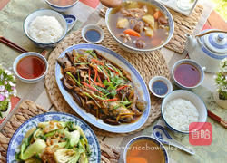 香菇姜丝烩汁蒸鱼的做法图解5