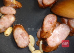 三色炒香肠的做法图解3