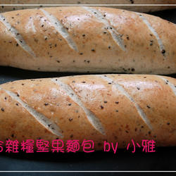 综合杂粮坚果面包的做法[图]