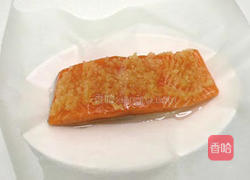 蒜蓉油膏烤鲑鱼的做法图解2
