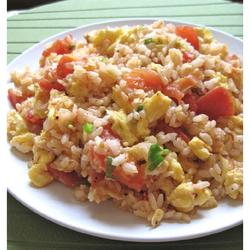番茄蛋炒饭的做法[图]