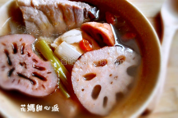 莲藕旗鱼汤