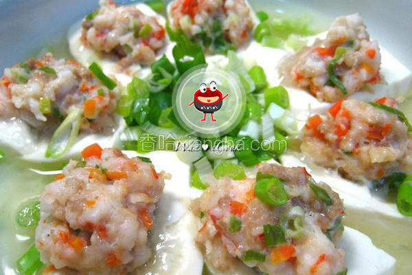 百花镶豆腐