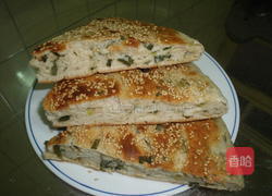 全麦香葱大饼的做法图解7