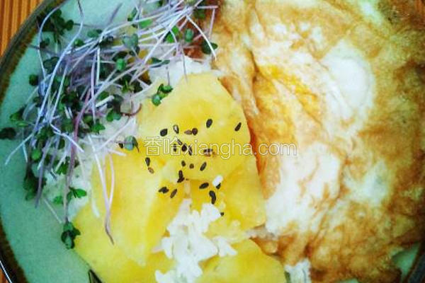 古早味番薯香饭