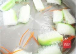 蛤蛎丝瓜乌龙面的做法图解5