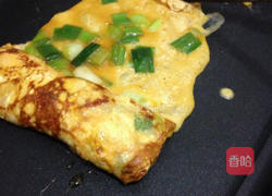 葱花蛋卷的做法图解9