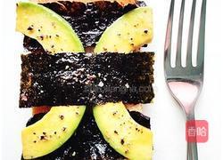 橄榄油酪梨烤土司的做法图解7