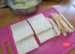 法式香蕉土司卷的做法图解2