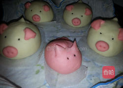 小猪馒头的做法图解3