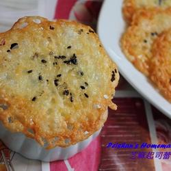 芝麻起司蕾丝饼的做法[图]