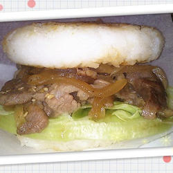 照烧肉米堡的做法[图]