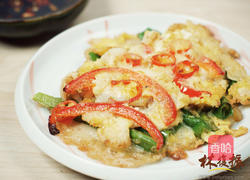 韩风蟹肉葱煎饼的做法图解14