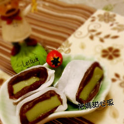 抹茶红豆雪娘糕的做法[图]