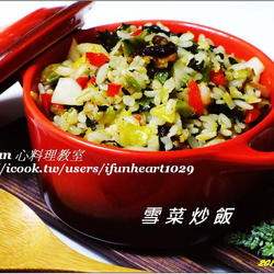 雪菜炒饭的做法[图]