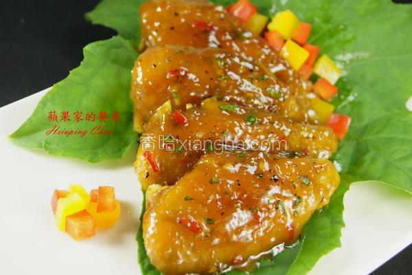 蜂蜜芒果辣味鸡翅