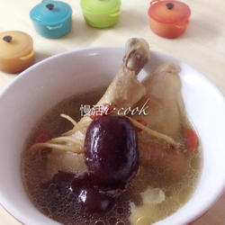 人蔘糯米鸡汤的做法[图]