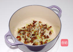牛肝菌菇炖饭的做法图解4