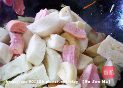 素料理炒馒头的做法图解6