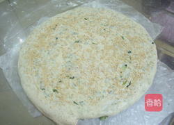 全麦香葱大饼的做法图解5