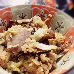 麻油芋香高丽菜饭的做法[图]