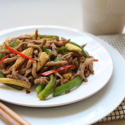 快炒青椒肉丝的做法[图]