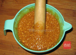 花生酱菠菜的做法图解2