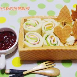 欢乐圣诞面包餐盒的做法[图]