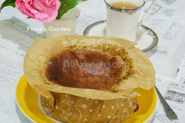 半熟抹茶凹蛋糕