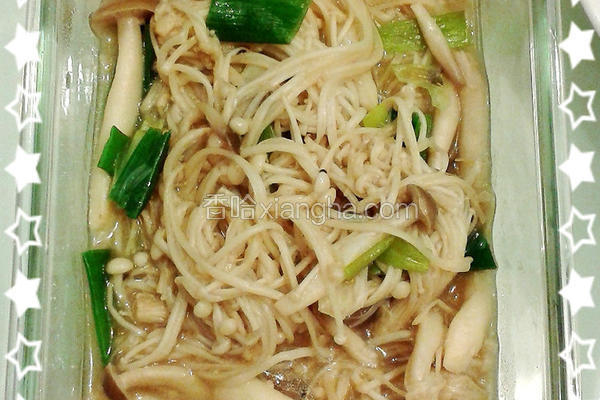 蚝油炒双菇