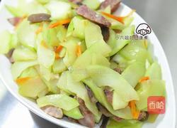 清炒大黄瓜的做法图解2