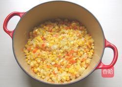 鲜虾玉米浓汤的做法图解4
