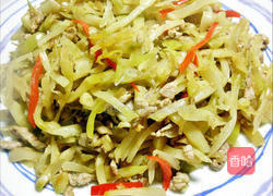 榨菜肉丝的做法图解4